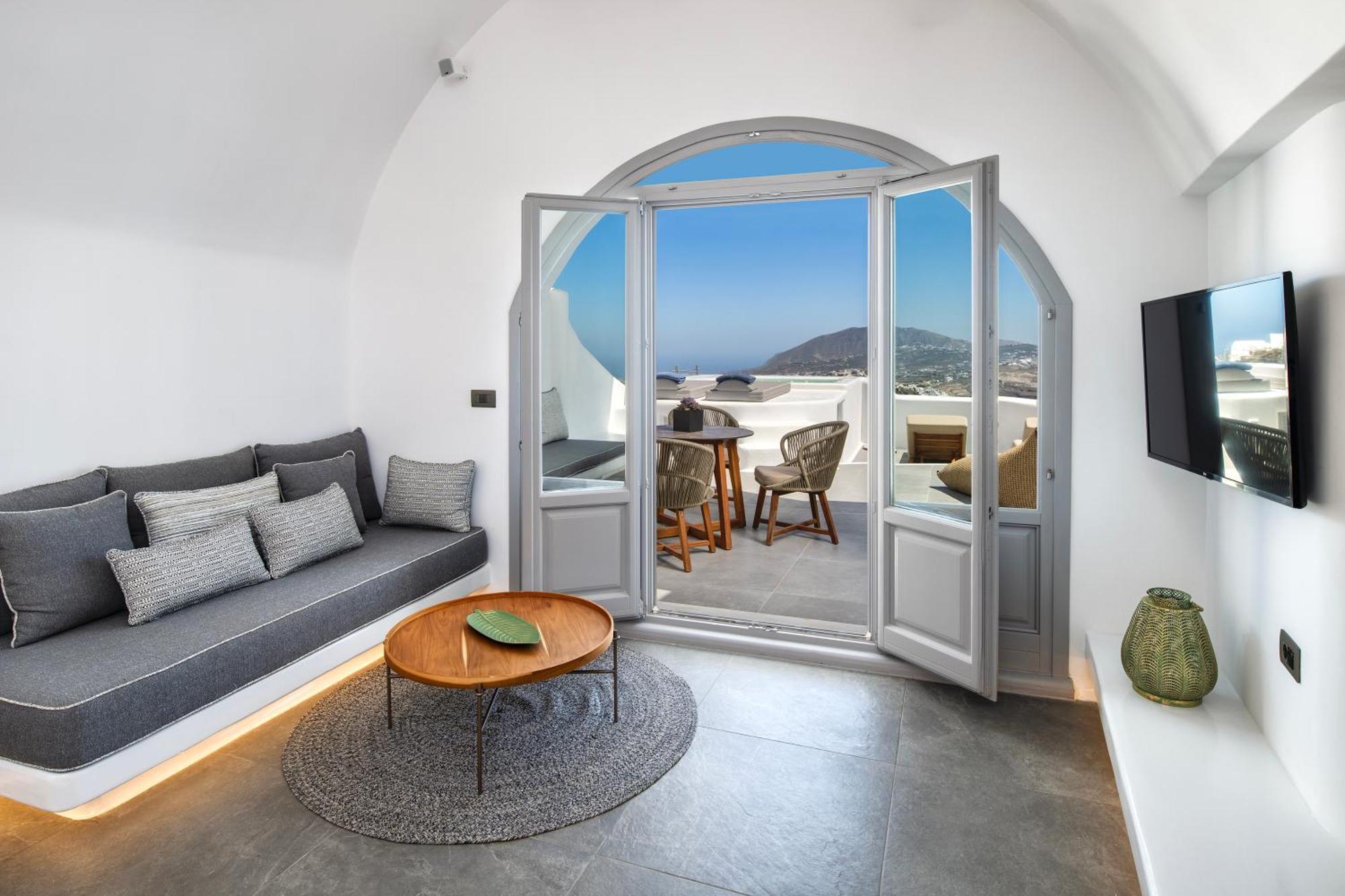 Eteoro Suites Imerovígli Kültér fotó